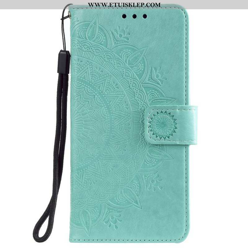 Etui Folio do iPhone 13 Pro Max Mandala Słońca